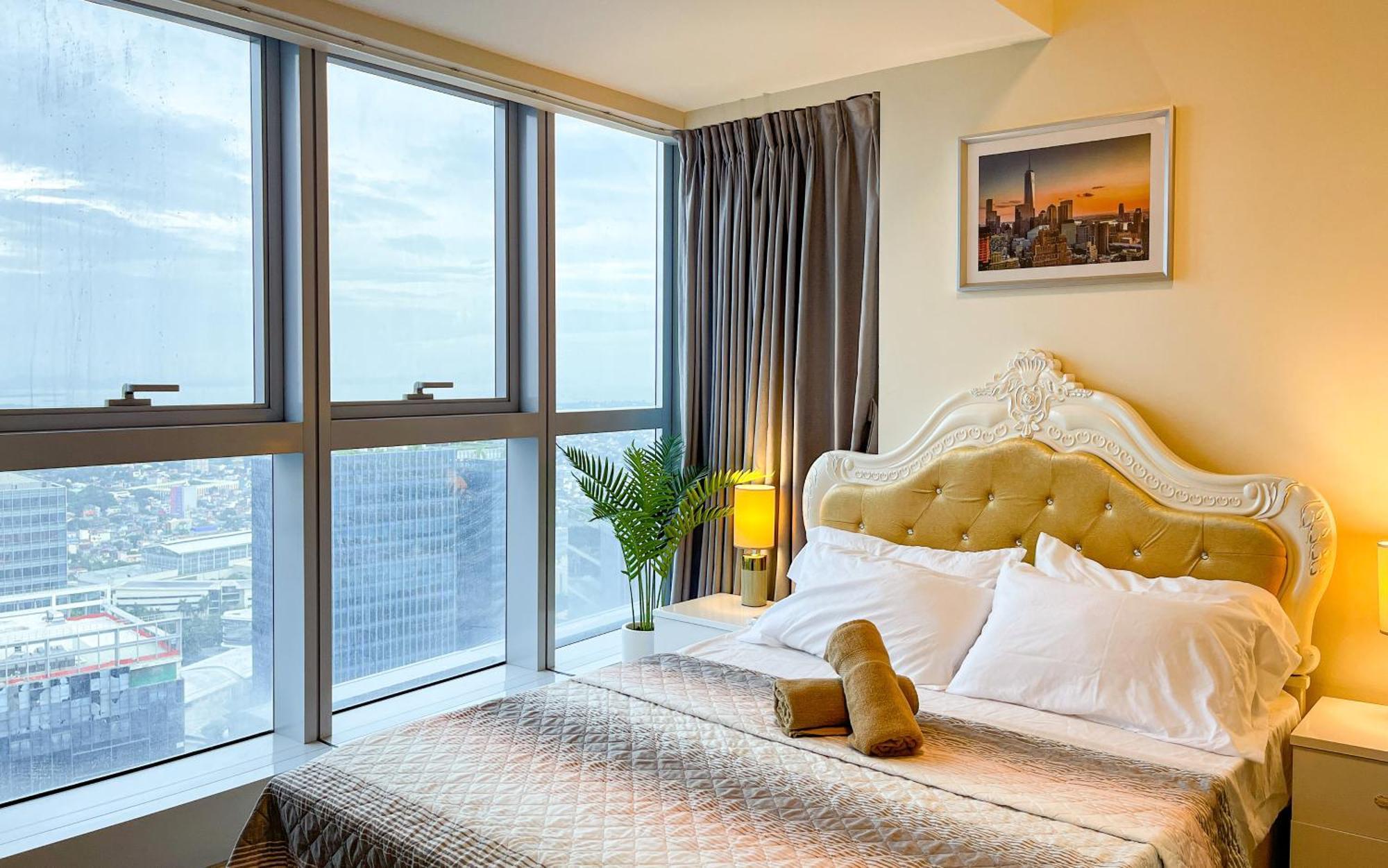 Cityscape View 2Br In Uptown Bgc W 200Mbps Wifi Taguig Luaran gambar